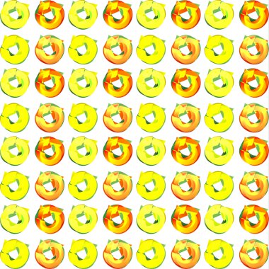 Desen renk daire okları