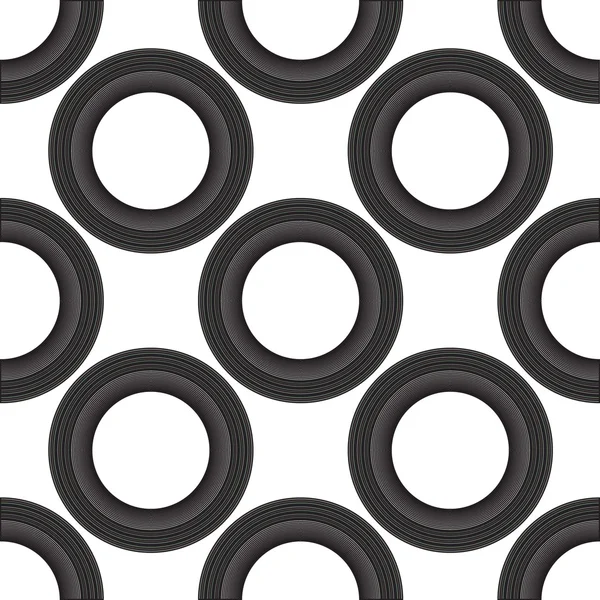 Çevrelerin kesintisiz geometrik desen