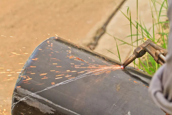 Gas cutting torch. — Stock Photo, Image