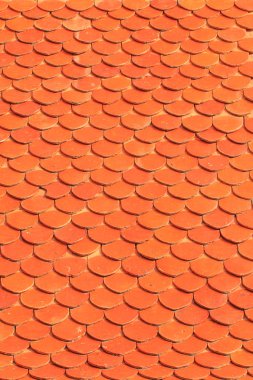 Üst turuncu çatılı