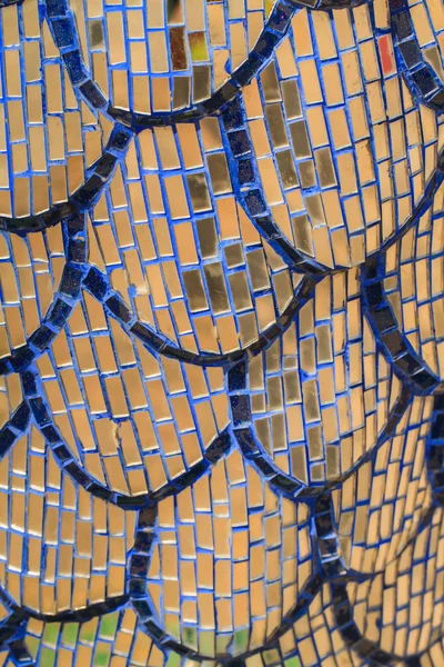 Close up velho padrão de vidro — Fotografia de Stock
