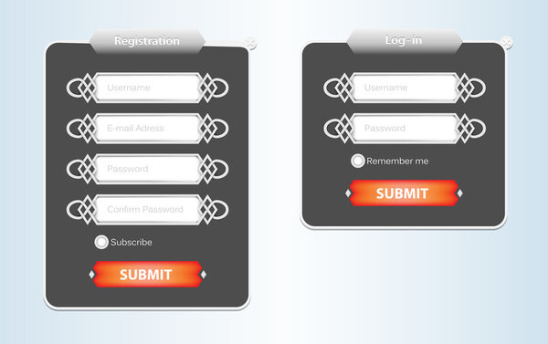 Registration web form
