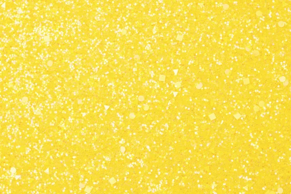 Holographique jaune vif paillettes texture réelle fond. Photo De Stock