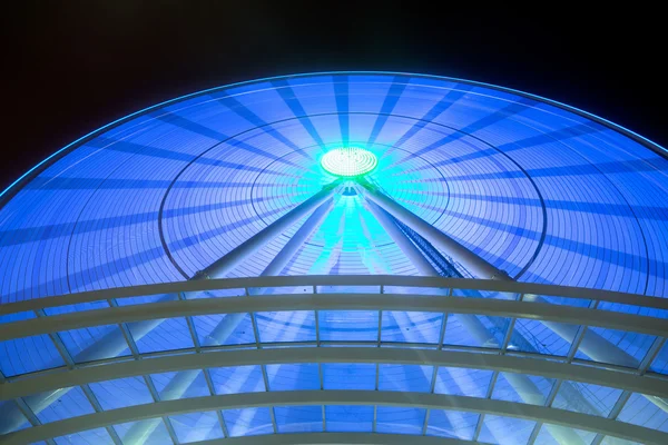 Giant Blue Wheel — Zdjęcie stockowe