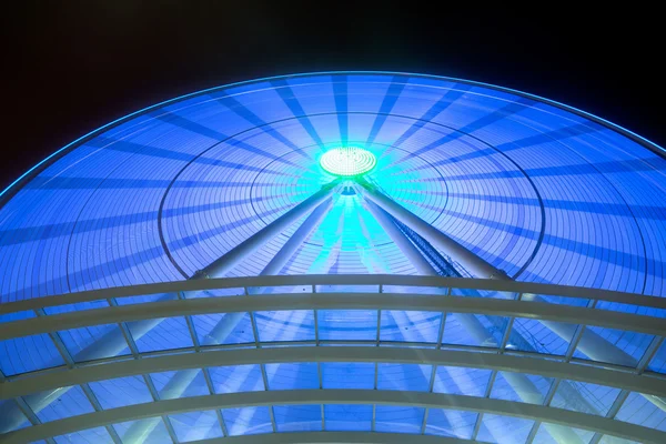 Giant Blue Wheel