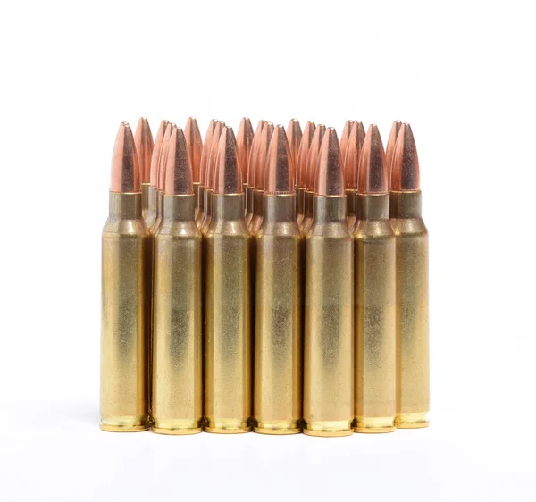 Rifle cartridges — Stock Photo, Image