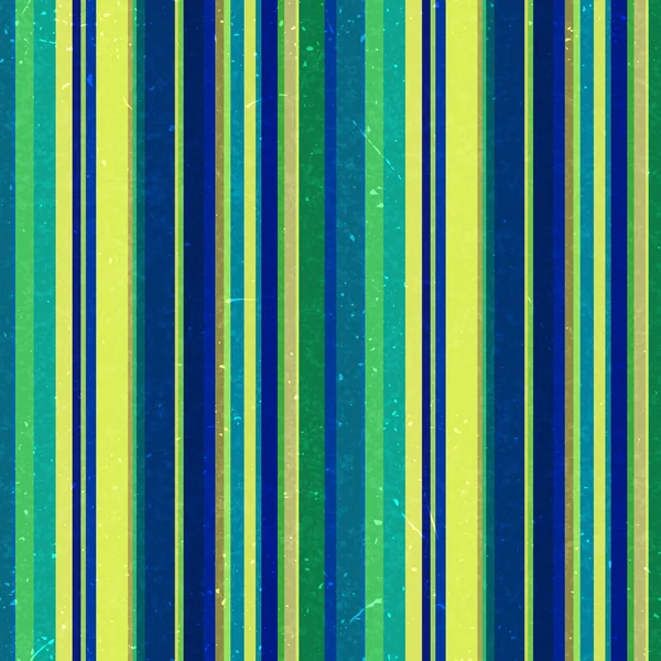 Padrão de listras verticais, fundo textura sem costura. Ideal para impressão em tecido e papel ou decoração. Azul, amarelo, cores verdes . — Vetor de Stock