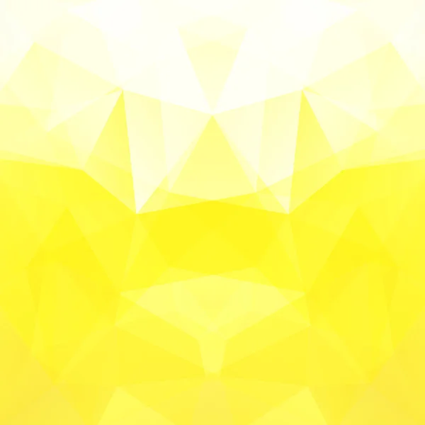 Fond de formes géométriques. Motif mosaïque jaune. EPS vectoriel 10. Illustration vectorielle — Image vectorielle