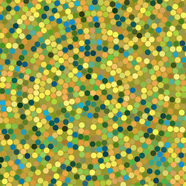 Fond confetti simple, illustration vectorielle. Modèle avec de petites taches mélangées. Couleurs vert, jaune, orange . — Image vectorielle