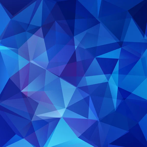 Abstraktní geometrický styl modré pozadí. Modrá obchodní pozadí Vektorové ilustrace — Stockový vektor
