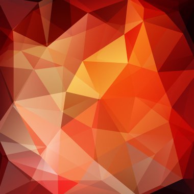 üçgen arka plan yaptı