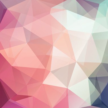 Soyut çokgen arkaplan. 