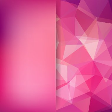 Soyut çokgen arkaplan. 