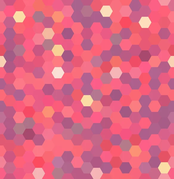 Fond géométrique avec hexagones — Image vectorielle