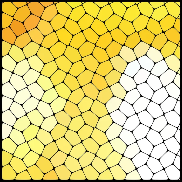 Yellow geometrical shapes — Stok Vektör