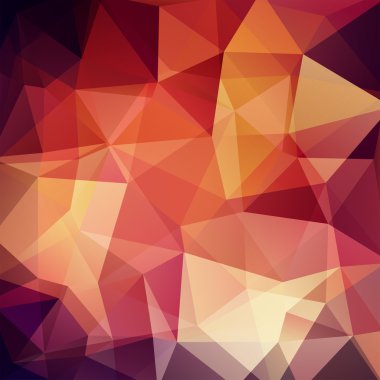 Poligonal üçgenler arka plan. 