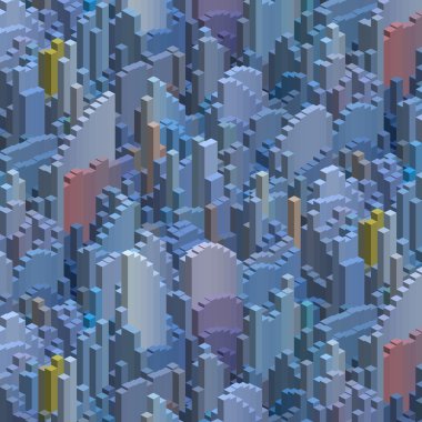 3d küplü soyut arkaplan