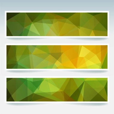 vektörel Banner koymak 