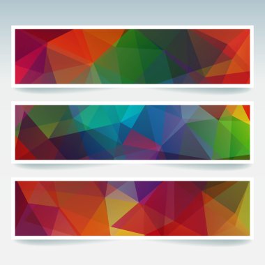 Pankart şablonları dizisi 