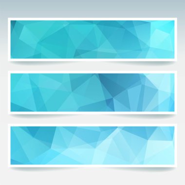 Pankart şablonları dizisi 