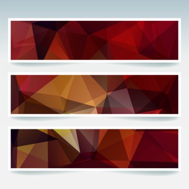 çokgen soyut üçgenler