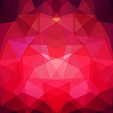 Çokgen vektör arka plan. Kapak tasarımı, kitap tasarımı, web sitesi arka plan kullanılabilir. Vektör illüstrasyon. Kırmızı, siyah renkler.