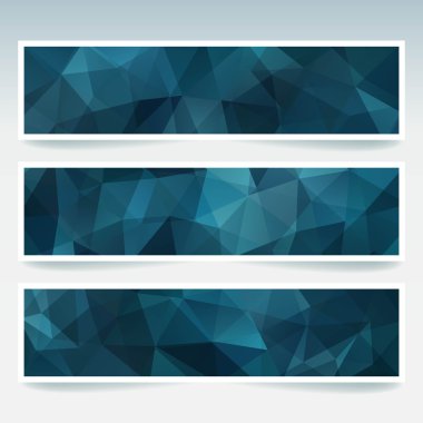 Pankart şablonları dizisi 