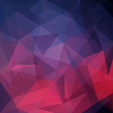 üçgenler ile geometrik desen 