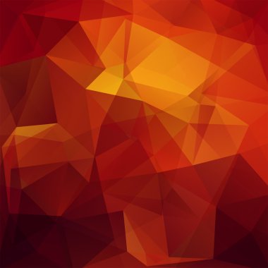 Üçgenlerin çokgen arka planı 