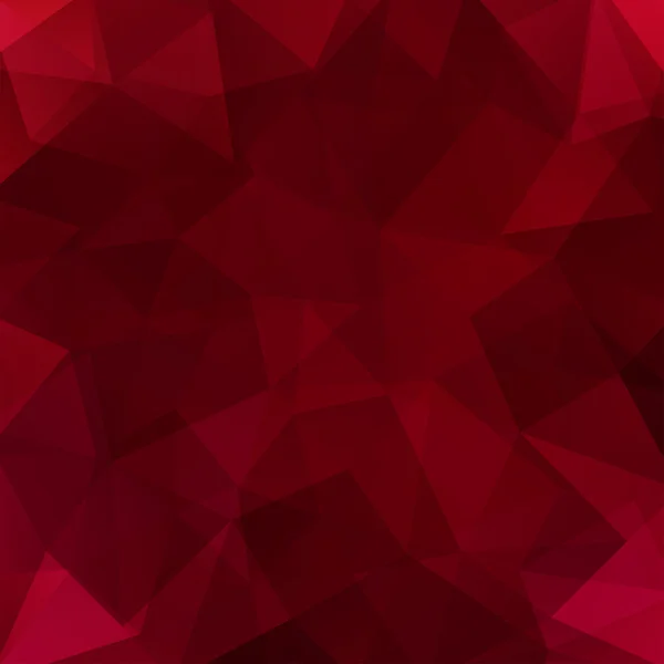 Fondo rojo geométrico abstracto — Vector de stock