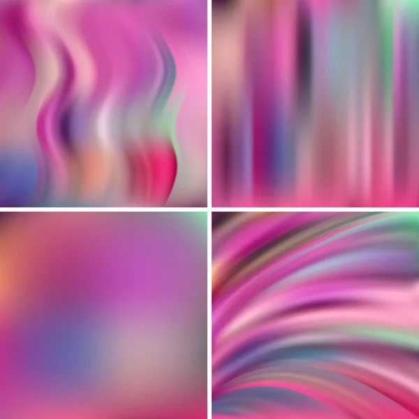 Abstract blurred backgrounds. — Stock Vector