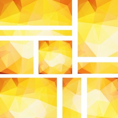 soyut arka plana sahip şablonlar