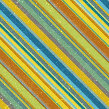 Diagonal stripes pattern, seamless texture background. Ideal for printing onto fabric and paper or decoration. Yellow, blue, brown colors. clipart