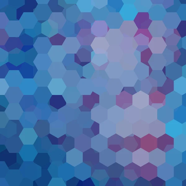 Abstract background consisting of hexagons. Geometric design for business presentations or web template banner flyer. Vector illustration. Blue, purple, violet colors. — Stock Vector