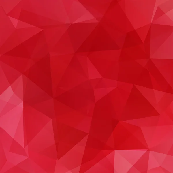 Fondo rojo de estilo geométrico abstracto. Fondo de negocio rojo Ilustración vectorial — Vector de stock