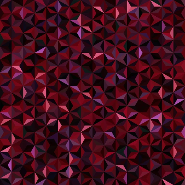 Vektor nahtlosen abstrakten Hintergrund für Design mit Dreiecken. Vektorabbildung, rot, schwarz, braun. — Stockvektor
