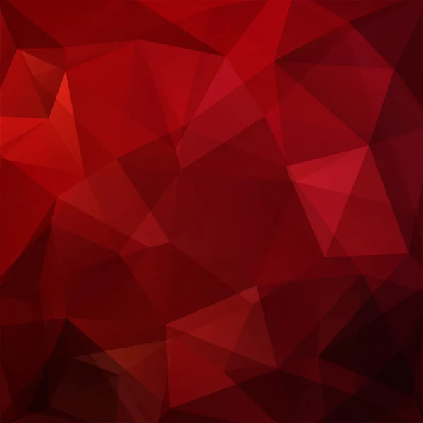 Fondo rojo de estilo geométrico abstracto. Fondo de negocios rojo oscuro Ilustración vectorial — Archivo Imágenes Vectoriales