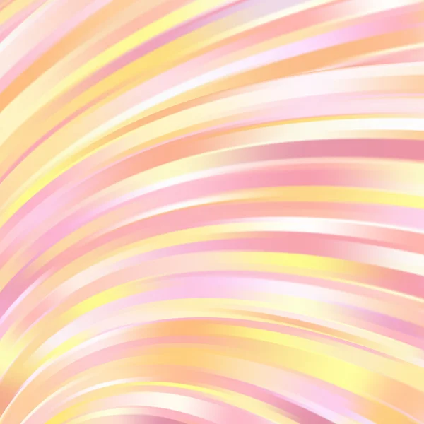 Abstracte lichte achtergrond met vloeiende lijnen. Kleuren golven, patroon, kunst, technologie behang, technische achtergrond. Vectorillustratie. Oranje, gele, witte kleuren. — Stockvector