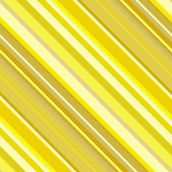 Modèle de rayures diagonales, fond de texture sans couture. Idéal pour l'impression sur tissu et papier ou décoration. Couleur jaune . — Image vectorielle