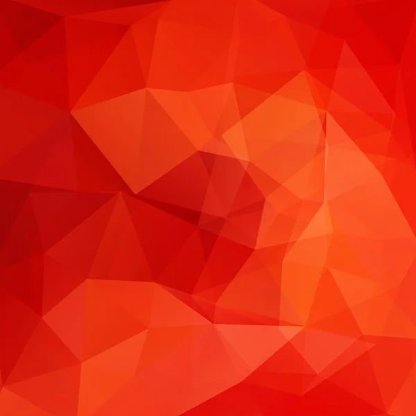 Polygonaler Vektorhintergrund. kann im Cover-Design, Buchdesign, Website-Hintergrund verwendet werden. Vektorillustration. orange, rote Farben. — Stockvektor