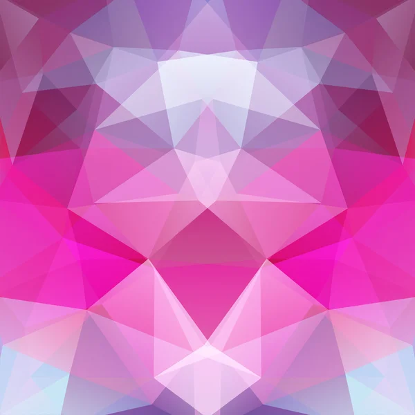 Fondo vectorial poligonal abstracto. Ilustración colorida del vector geométrico. Plantilla de diseño creativo. Rosa, colores blancos . — Archivo Imágenes Vectoriales