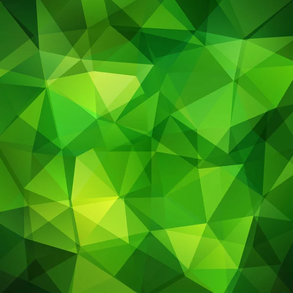 Background of geometric shapes. Green mosaic pattern. Vector EPS 10. Vector illustration. Green color