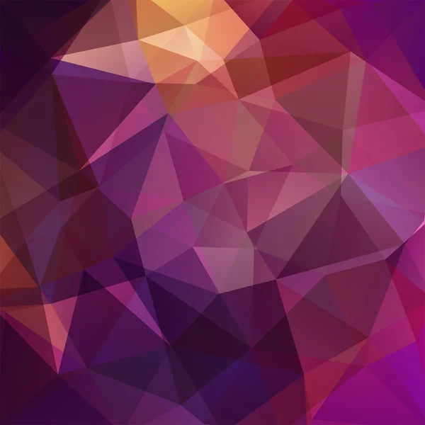 Fundal vectorial poligonal abstract. Ilustrație vectorială geometrică purpurie. Șablon de design creativ. Culoare violet . — Vector de stoc