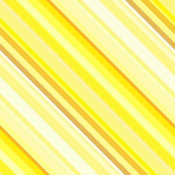 Seamless abstract background with yellow and white stripes, vector illustration — Stock Vector