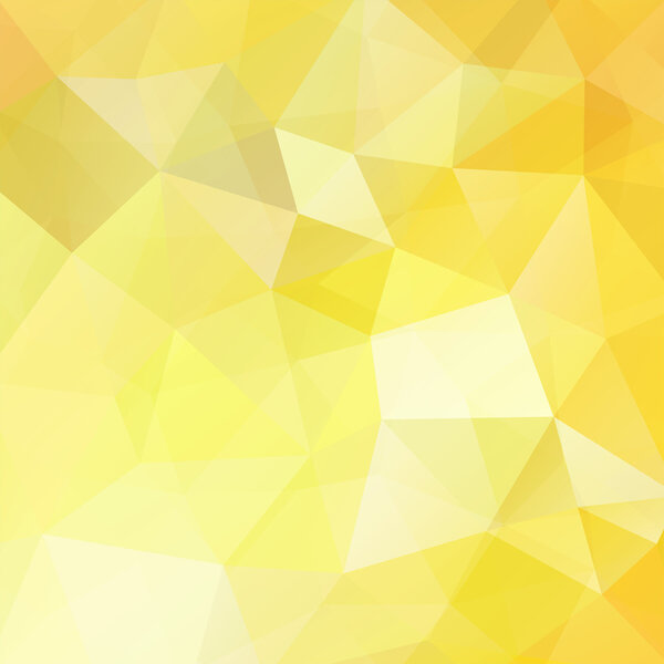 абстрактный фон, состоящий из треугольников, векторная иллюстрация. Желтый цвет
.