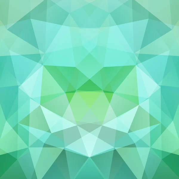 Fondo vectorial poligonal abstracto. Ilustración vectorial geométrica verde. plantilla de diseño creativo. — Vector de stock