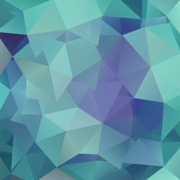 Resumo fundo composto por triângulos, ilustração vetorial. Azul, verde, roxo cores . — Vetor de Stock