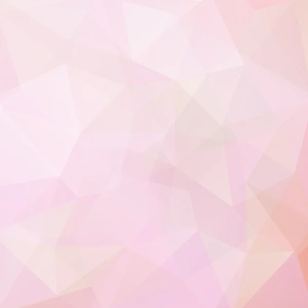 Fond vectoriel polygonal abstrait. Illustration vectorielle géométrique rose. Modèle de conception créative. Rose pastel — Image vectorielle