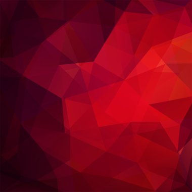 arka plan kırmızı üçgen, vektör çizim oluşan