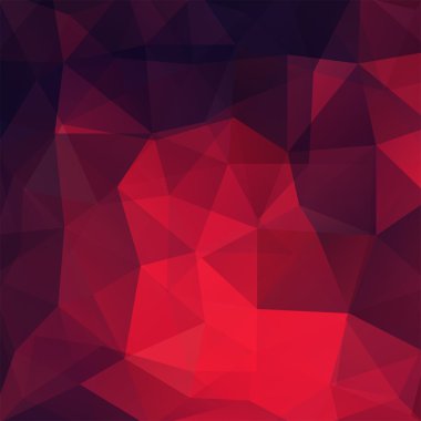 arka plan kırmızı üçgen, vektör çizim oluşan